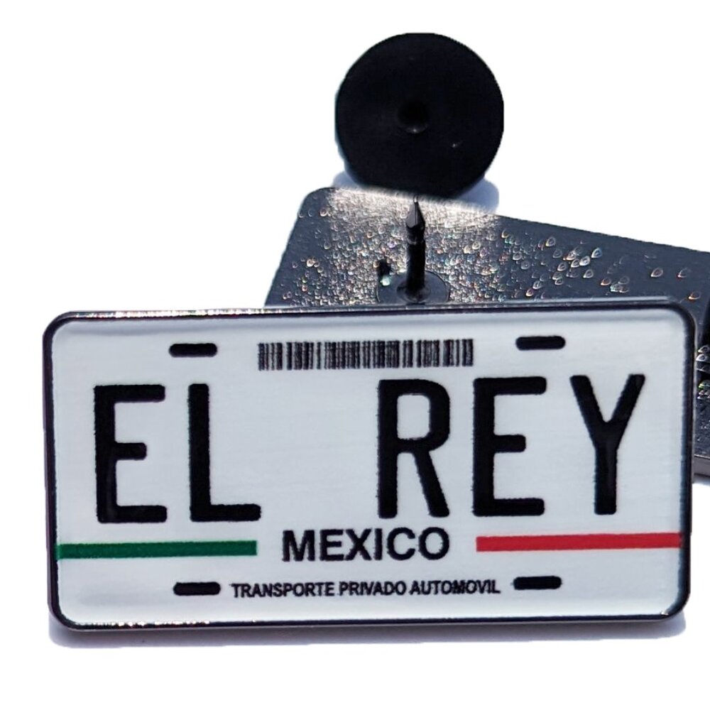 Pin El Rey Pin For Caps Clothing Enamel Badge El Rey Plate Mexican Pin Mexico